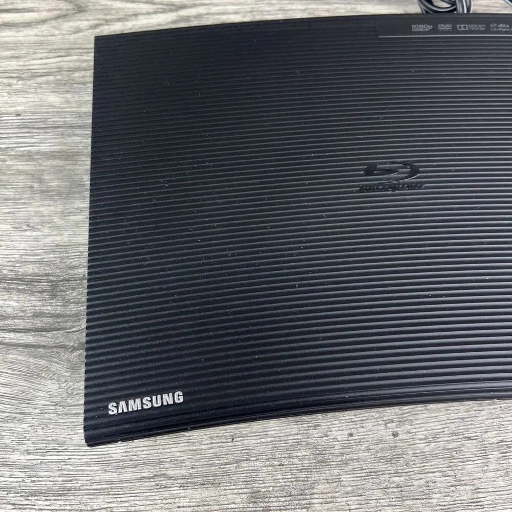 Samsung BD-J5100 Blu-ray Player Black (No Remote) Tested & Working
